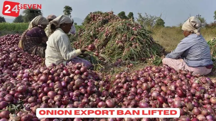 Onion Export Ban Lifted Farmers Rejoice as India Opens Doors to Global Markets