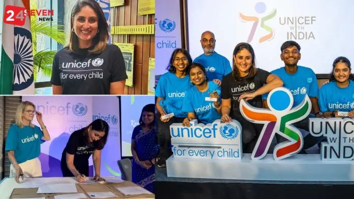 Kareena Kapoor Takes Charge as UNICEF’s New Ambassador