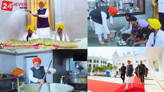 PM Modi’s Profound Service at Patna Sahib An Inspiring Gesture of Unity and Devotion