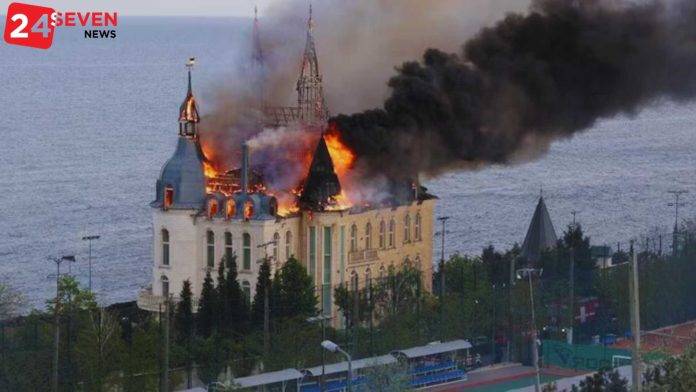 Russia's Missile Strikes Obliterate Ukraine's Harry Potter Castle