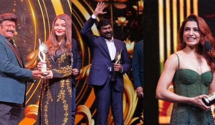 Chiranjeevi honored at IIFA 2024, Indian cinema star shines in Abu Dhabi
