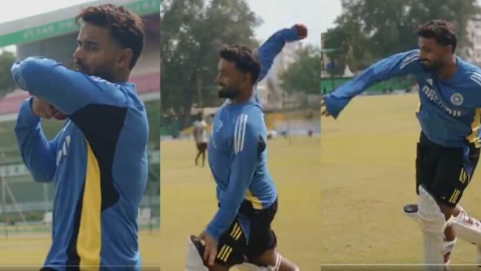 Rishabh Pant was seen in a completely new avatar as soon as he reached Kanpur, will Team India get a different option in this case
