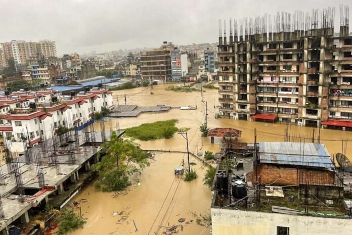 Scene of devastation everywhere in Nepal, 170 people have died so far due to floods and landslides; many highways closed
