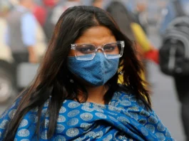 A layer of smog blankets the national capital; Total AQI fell to 293
