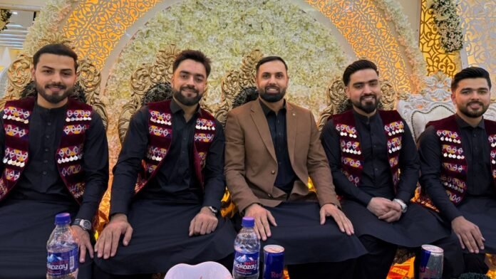 Afghan cricketer had grand celebration in Kabul, got married at the age of 26; These stars participated
