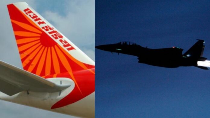 Bomb threat on Air India plane, Singapore sent fighter plane to land safely
