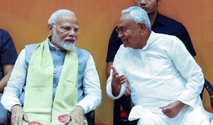 Chief Minister Nitish Kumar is very happy with Modi's work, announced to make him PM for the fourth time
