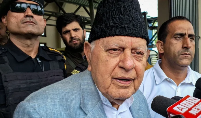 Farooq Abdullah urges Pakistan to stop taking part, find way for friendship with India
