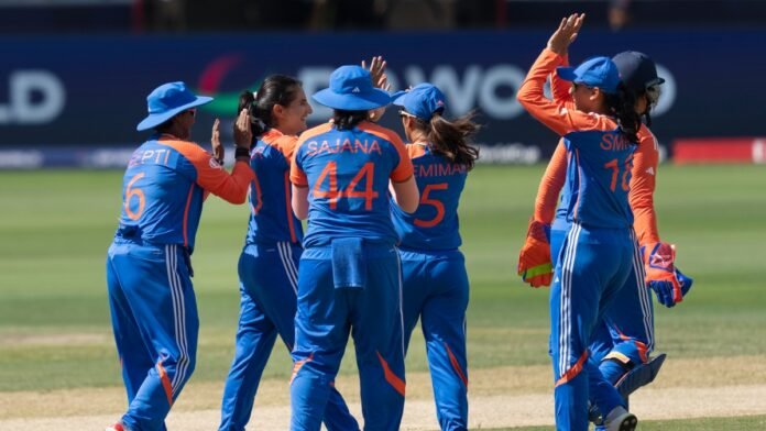 India made a world record by defeating Pakistan, the only team to do so in the Women's T20 World Cup.
