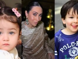 Raha and Taimur's blue eyes have a connection with this person, Karisma Kapoor told where the genes came from
