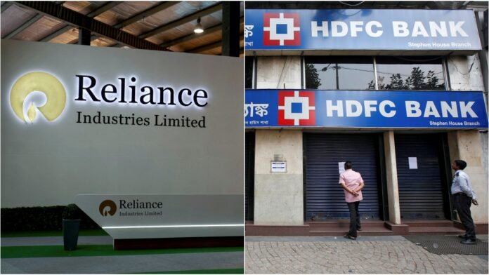 Reliance investors suffered a loss of ₹1,88,479 crore, HDFC Bank got a hit of ₹72,919 crore, see figures
