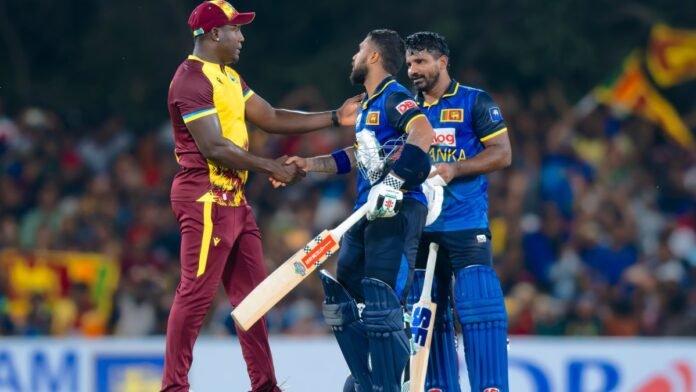 Sri Lanka gave a one-sided defeat to West Indies in the last match, did this big feat for the first time in T20 International
