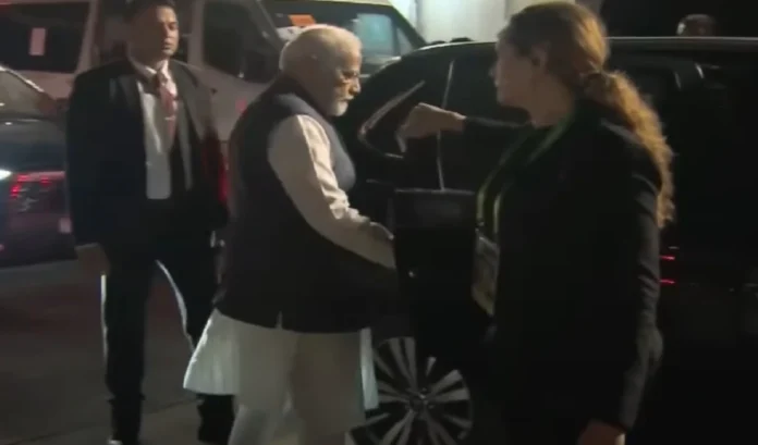 This picture of Modi Brazil Visit shocked everyone, who is this woman driving the Prime Minister's car?
