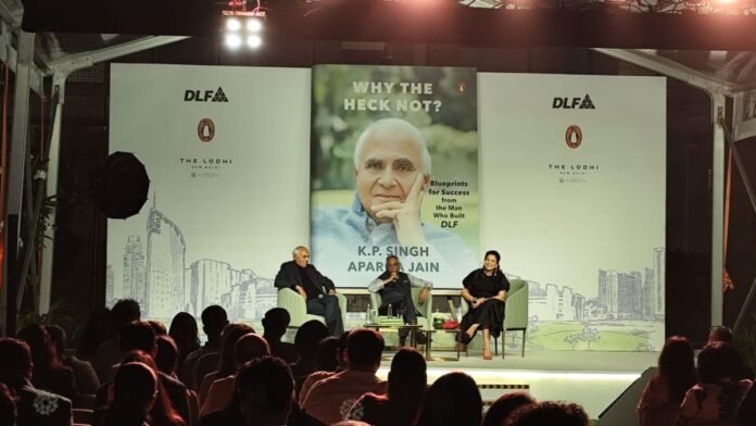 Why the Heck Not book released, KP Singh and Aparna Jain have put into words the success story of DLF
