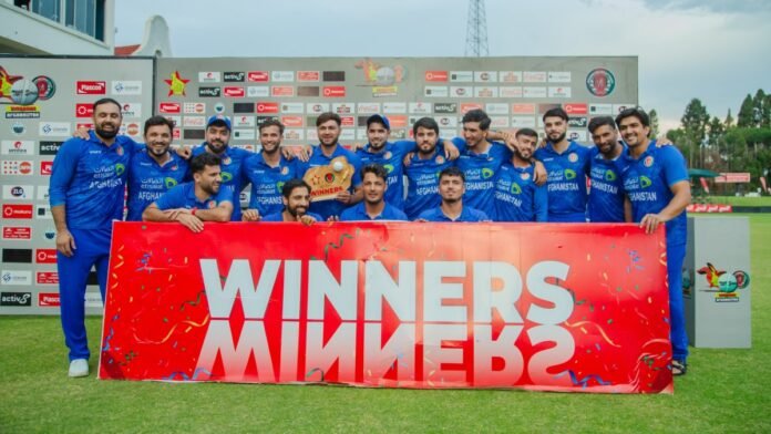 Afghanistan made a brilliant comeback against Zimbabwe, captured the series with back to back wins.
