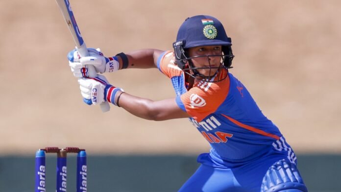 Harmanpreet Kaur created history, only the second Indian player to do so in women's ODI cricket.
