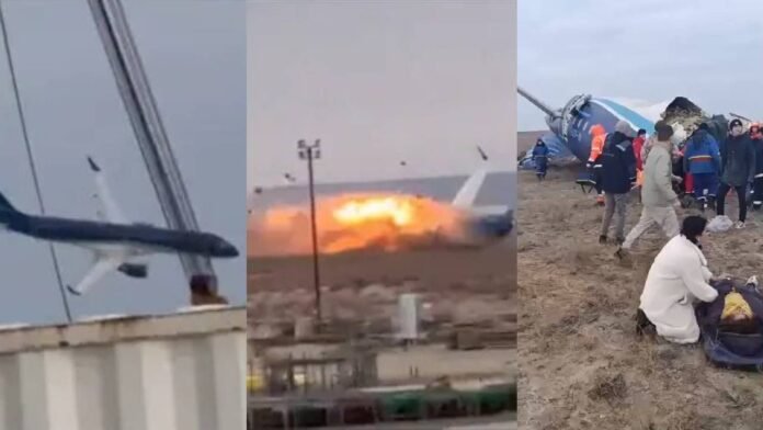 Kazakhstan Plane Crash: The plane had circled over Aktau Airport before the crash, asked for permission for emergency landing, but...
