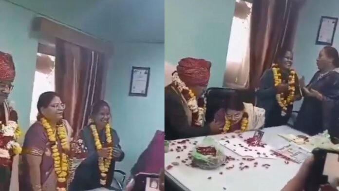 LIVE VIDEO of death: Took VRS to take care of sick wife, amidst fun at retirement party, wife got heart attack again...
