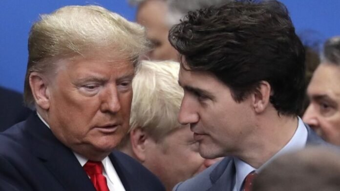 Trump said to Trudeau who is messing with India "crazy leftist"US President bent on erasing Canada from the map
